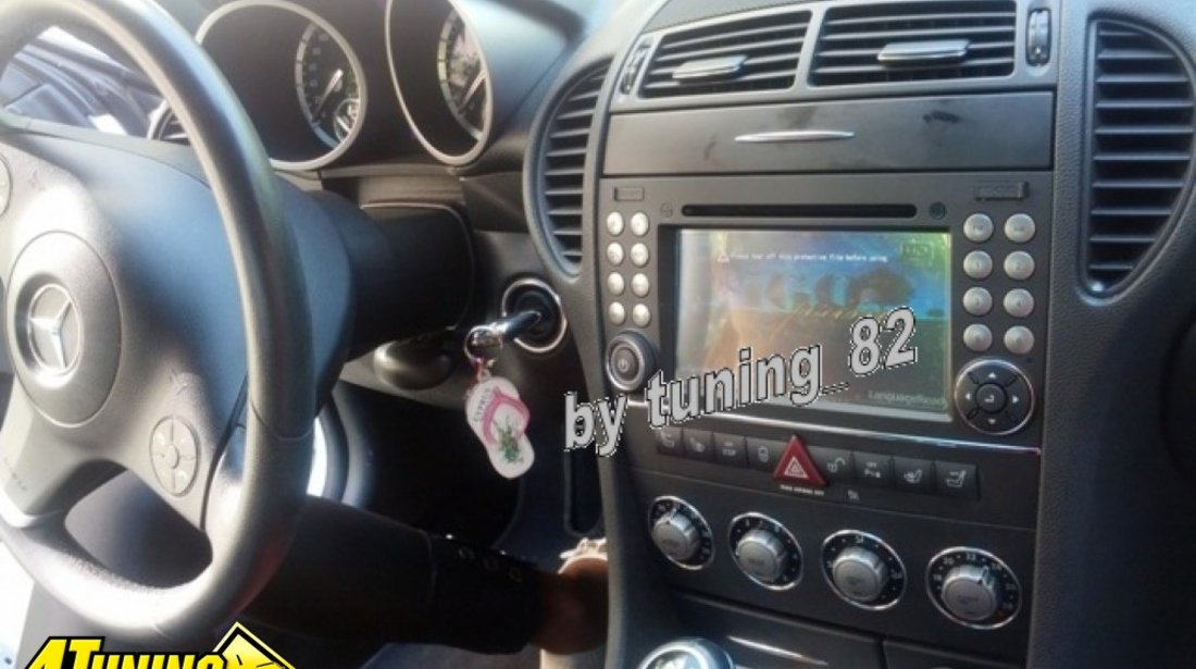 NAVIGATIE ANDROID DEDICATA MERCEDES SLK W171 R171 EDOTEC EDT-M096 PLATFORMA S160 16GB QUADCORE 3G