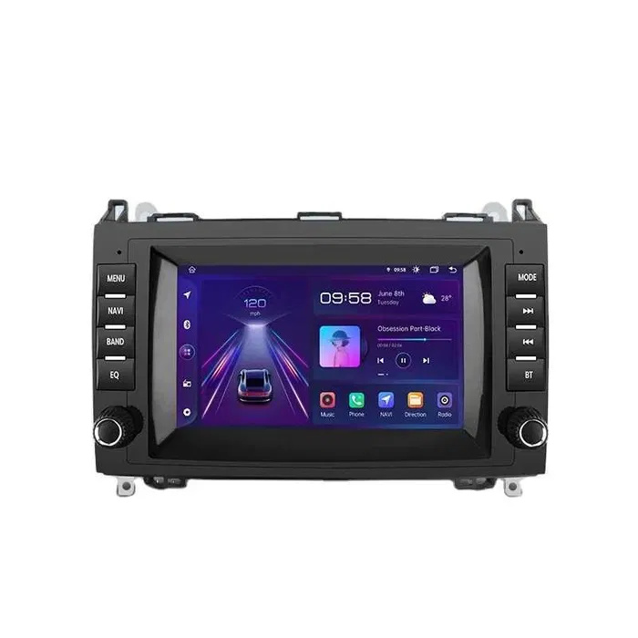 Navigatie Android Dedicata Mercedes Vito Sprinter Viano B200 A B Class (2005-2012) , 7Inch, 4Gb Ram, 64Gb Stocare, Bluetooth, WiFi, Carplay