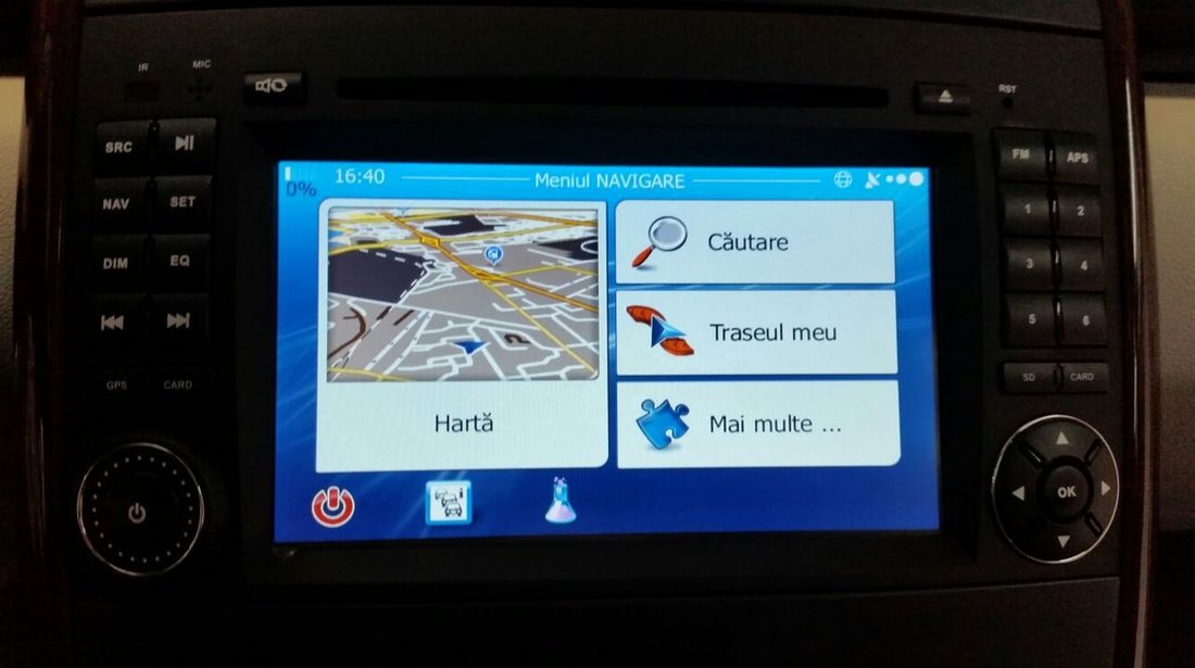 NAVIGATIE ANDROID DEDICATA MERCEDES VITO VIANO SPRINTER A B CLASS VW CRAFTER WITSON W2-A6916 WAZE