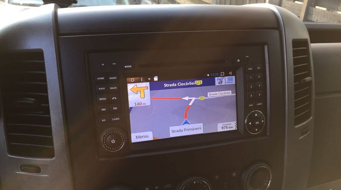 NAVIGATIE ANDROID DEDICATA MERCEDES VITO VIANO SPRINTER A B CLASS VW CRAFTER WITSON W2-A6916 WAZE