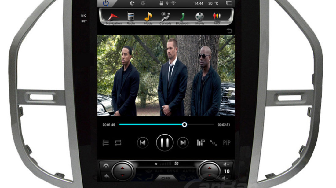 NAVIGATIE ANDROID DEDICATA MERCEDES VITO W447 2014 - 2020 EDT-T068 ECRAN 12.1"' TESLA STYLE GPS WAZE