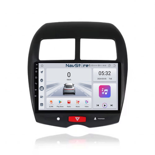 Navigatie Android Dedicata Mitsubishi ASX (2010 - 2019), 10Inch, 4Gb Ram, 64Gb Stocare, Bluetooth, W...