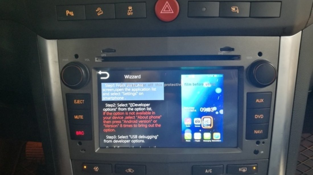 NAVIGATIE ANDROID DEDICATA Opel Antara  EDOTEC EDT-M019 S160 3G