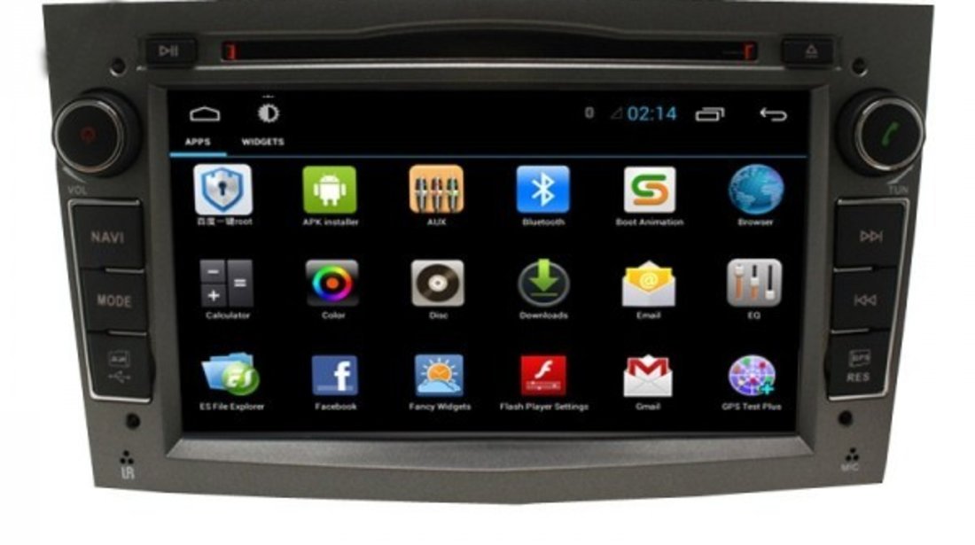 NAVIGATIE ANDROID DEDICATA OPEL ASTRA H Edotec EDT-G019 PROCESOR QUADCORE 16 GB INTERNET 3G WIFI