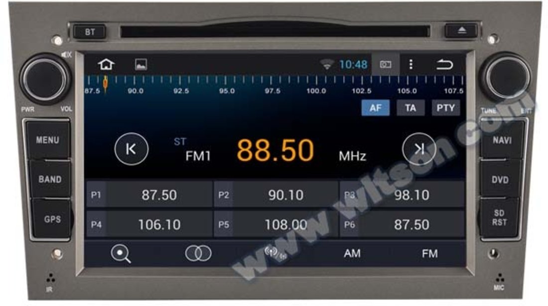 NAVIGATIE ANDROID DEDICATA OPEL ASTRA H VECTRA CORSA WITSON W2-A9828L INTERNET WIFI MIRRORLINK WAZE