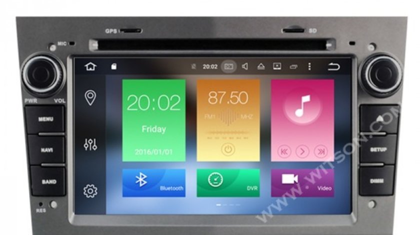 NAVIGATIE ANDROID DEDICATA Opel Astra H WITSON W2-B5312 ECRAN CAPACITIV I