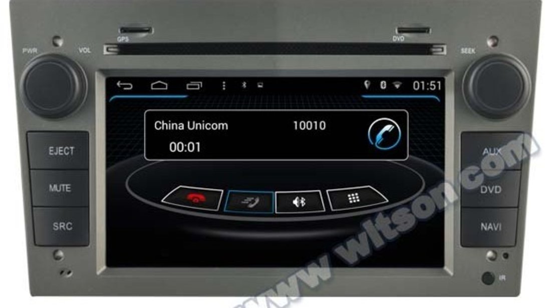 NAVIGATIE ANDROID DEDICATA OPEL ASTRA H WITSON W2-M019 S160 3G WIFI GPS  MIRROR LINK MODEL PREMIUM