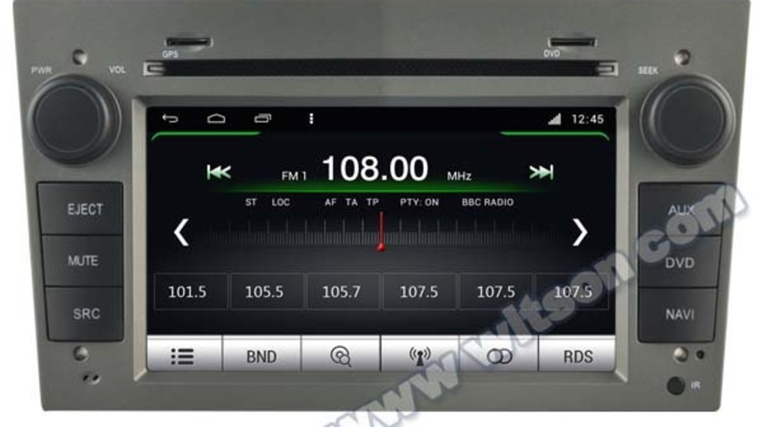 NAVIGATIE ANDROID DEDICATA OPEL ASTRA H ZAFIRA CORSA VECTRA ANTARA MODEL WITSON W2-M019 S160 3G WIFI