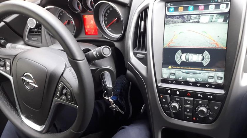 NAVIGATIE ANDROID DEDICATA OPEL ASTRA J ECRAN 10.4'' TESLA STYLE WIFI 32GB GPS WAZE Edotec EDT-T072