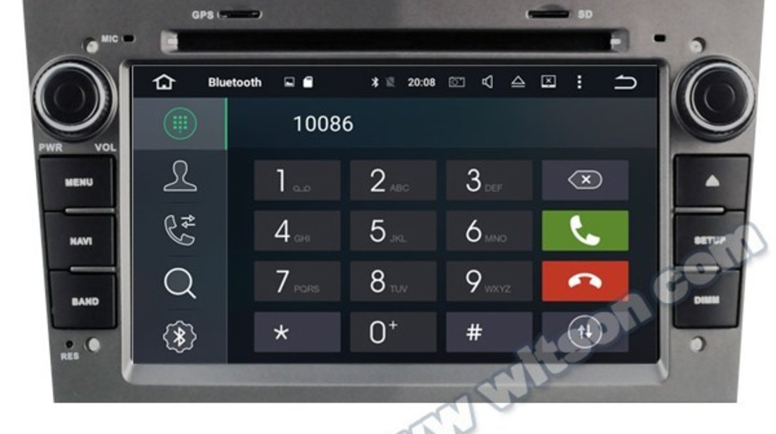 NAVIGATIE ANDROID DEDICATA Opel Corsa C WITSON W2-B5312 ECRAN CAPACITIV I