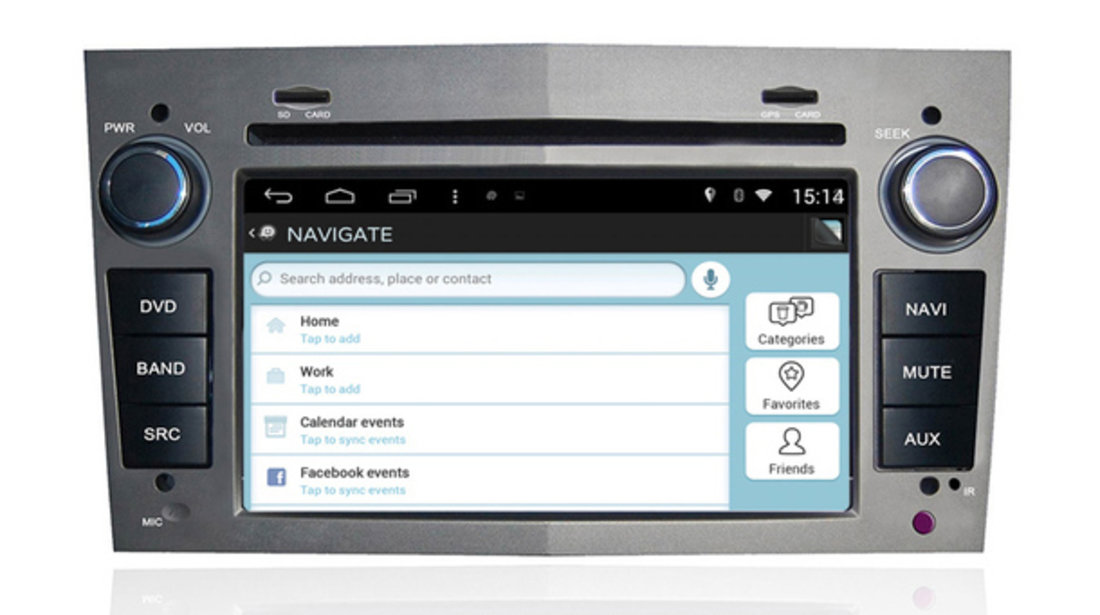 NAVIGATIE ANDROID DEDICATA Opel Corsa D EDOTEC EDT-M019 S160 3G