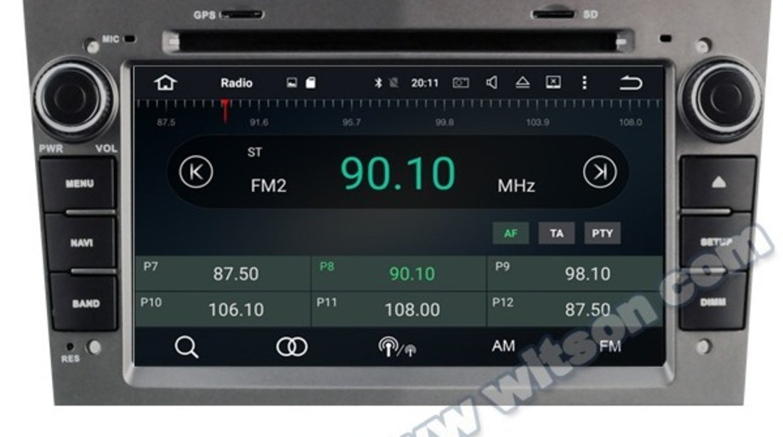 NAVIGATIE ANDROID DEDICATA Opel Corsa D WITSON W2-B5312 ECRAN CAPACITIV I