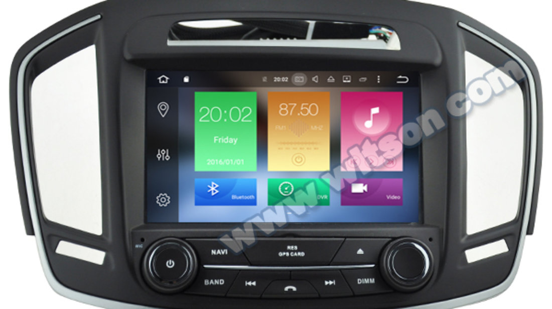 NAVIGATIE ANDROID DEDICATA OPEL INSIGNIA 2 2014-2018 WITSON W2-B5548 INTERNET 4G WIFI OCTA-CORE WAZE