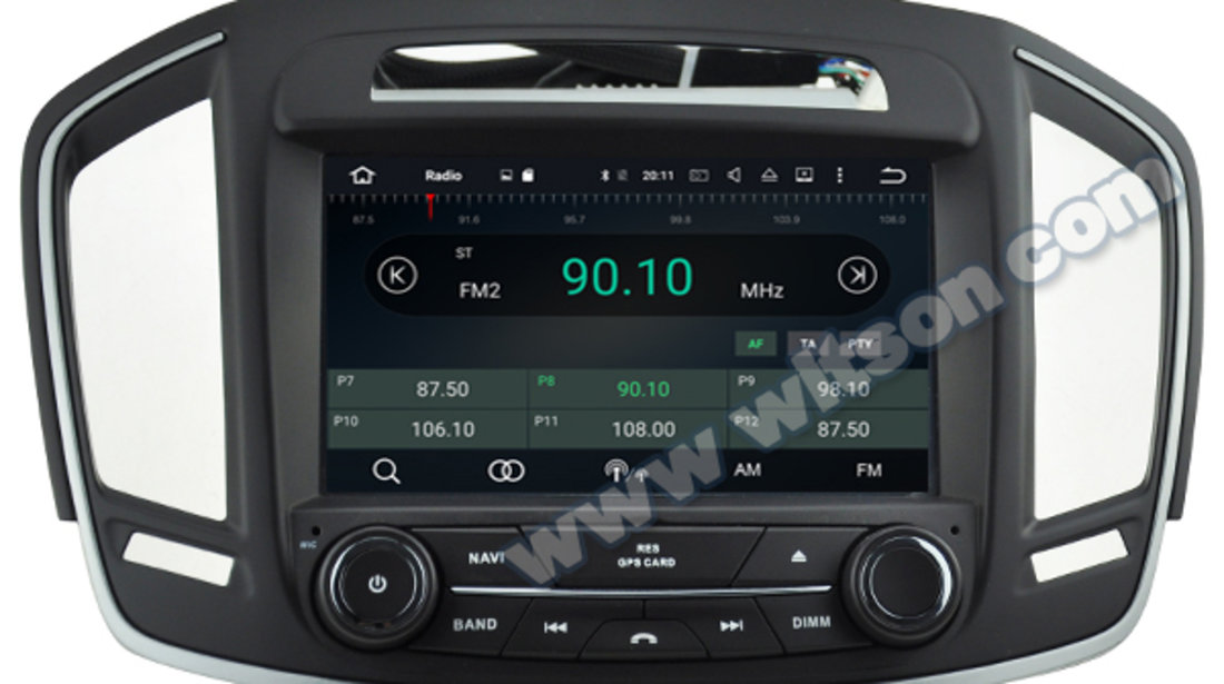 NAVIGATIE ANDROID DEDICATA OPEL INSIGNIA 2 2014-2018 WITSON W2-B5548 INTERNET 4G WIFI OCTA-CORE WAZE