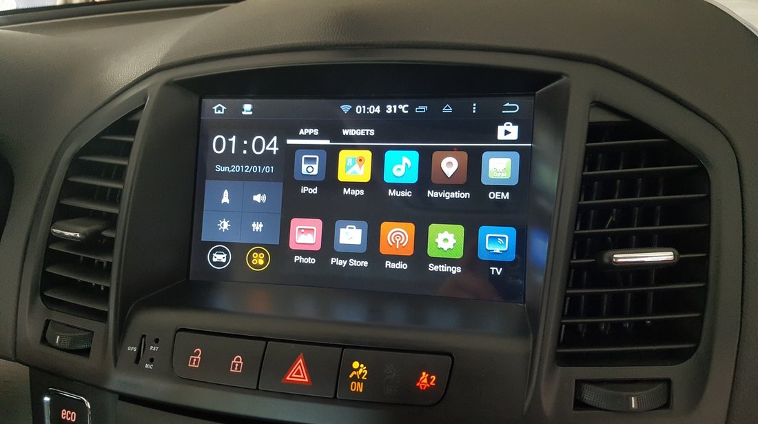 NAVIGATIE ANDROID DEDICATA OPEL INSIGNIA 2008-2013 WITSON W2-A6753L 3G WIFI QUADCORE 16GB WAZE