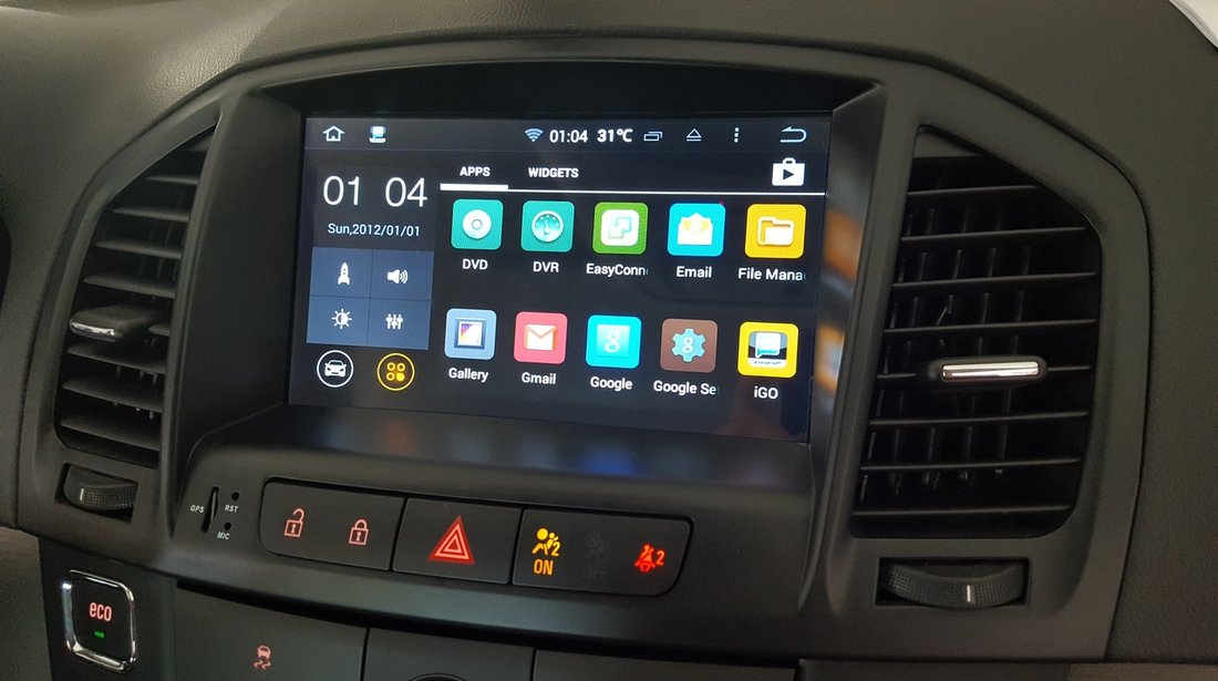 Navigatie Android Dedicata Opel INSIGNIA QUAD CORE INTERNET WAZE NAVD-A073