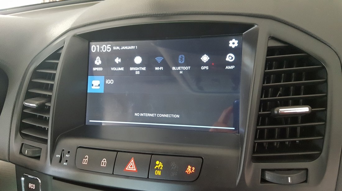 Navigatie Android Dedicata Opel INSIGNIA QUAD CORE INTERNET WAZE NAVD-A073