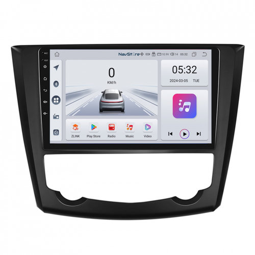 Navigatie Android Dedicata Renault Kadjar (2015-2019), 9Inch, 4Gb Ram, 64Gb Stocare, Bluetooth, WiFi...