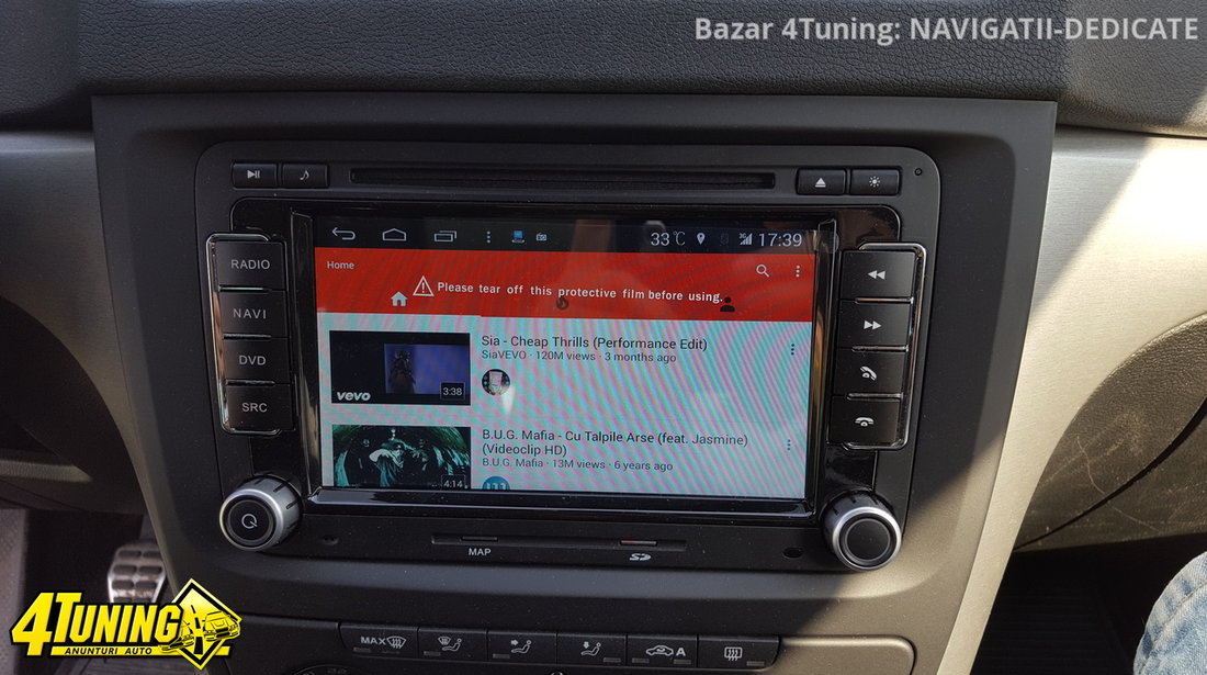 NAVIGATIE ANDROID DEDICATA Seat Alhambra 2010 WITSON W2-M305 PLATFORMA S160 QUADCORE 16GB 3G WIFI