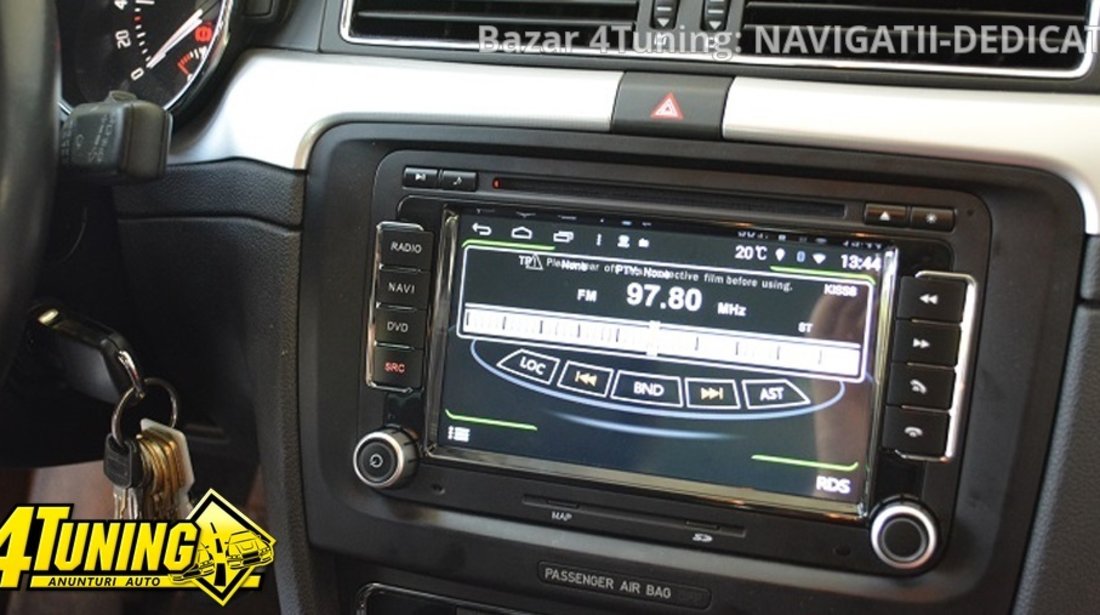 NAVIGATIE ANDROID DEDICATA Seat Leon 2005- WITSON W2-M305 PLATFORMA S160 QUADCORE 16GB 3G WIFI WAZE