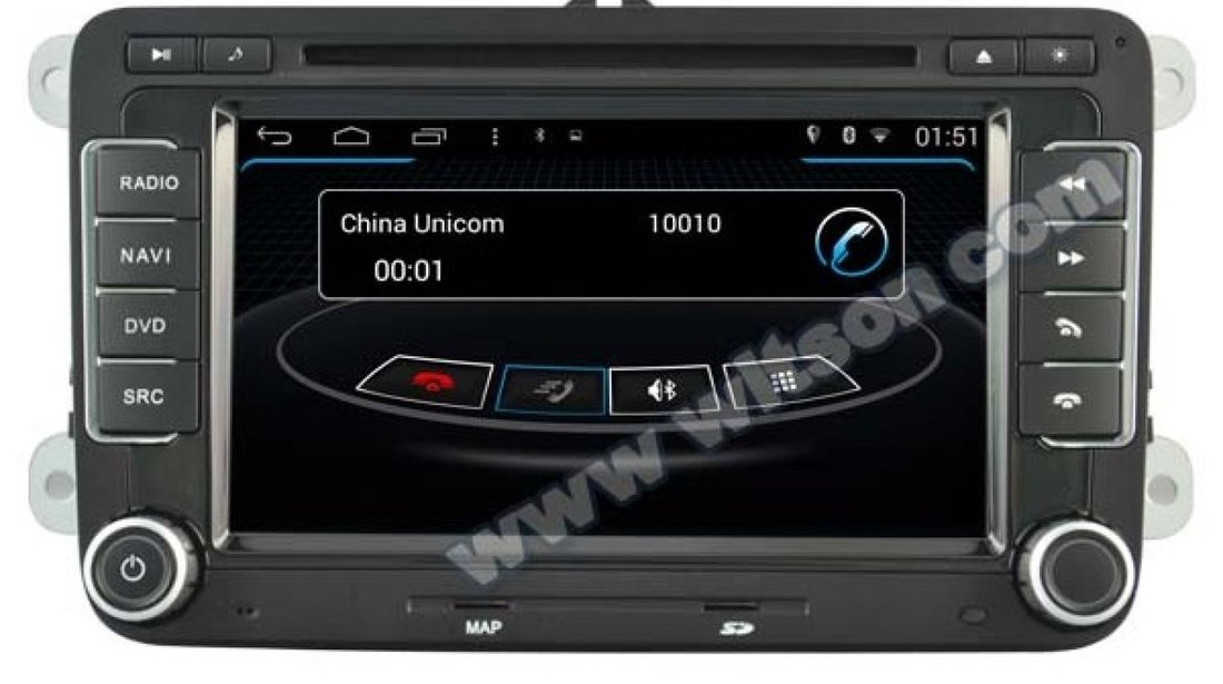 NAVIGATIE ANDROID DEDICATA SEAT TOLEDO MODEL WITSON W2-M305 CU PLATFORMA S160 PROCESOR QUAD CORE