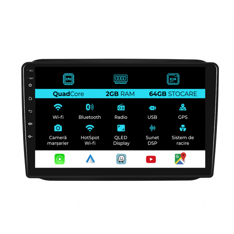 Navigatie Android Dedicata Skoda Fabia (