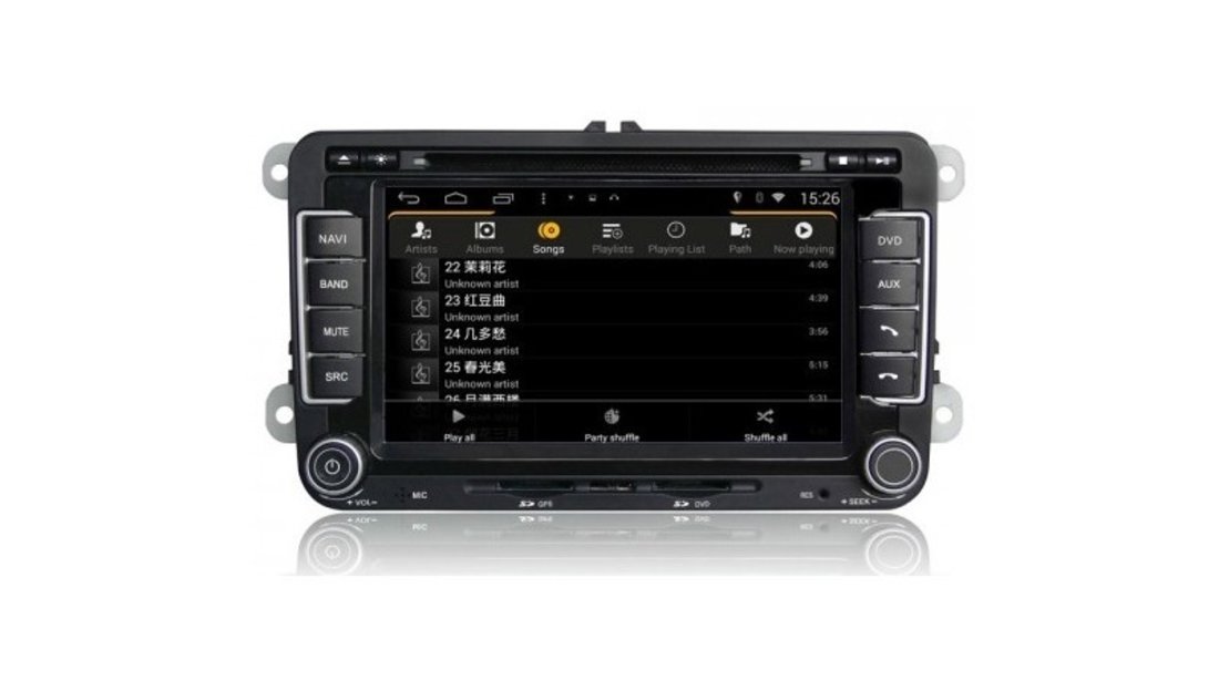 NAVIGATIE ANDROID DEDICATA Skoda Octavia II 2005 EDOTEC EDT M305 PLATFORMA S160 QUADCORE 16GB  WIFI