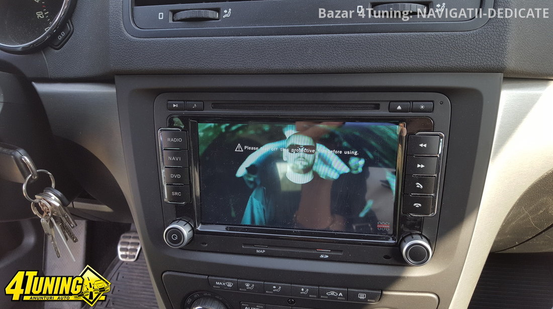 NAVIGATIE ANDROID DEDICATA Skoda Rapid 2013 WITSON W2-M305 PLATFORMA S160 QUADCORE 16GB 3G WIFI WAZE