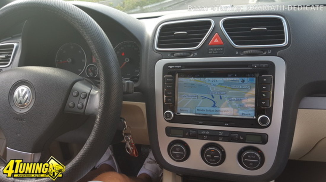 NAVIGATIE ANDROID DEDICATA Skoda Rapid EDOTEC EDT-M305 PLATFORMA S160 GPS 3G WIFI WAZE MIRRORLINK