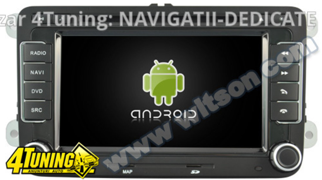 NAVIGATIE ANDROID DEDICATA Skoda Roomster 2006  WITSON W2-M305 PLATFORMA S160 QUADCORE 16GB 3G WIFI