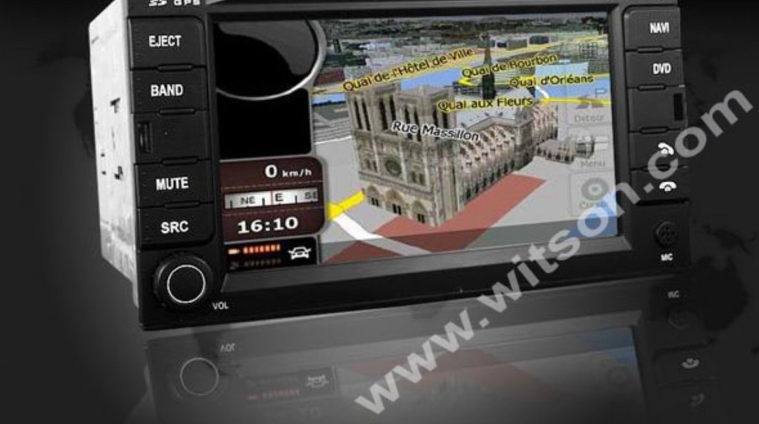 NAVIGATIE ANDROID DEDICATA SKODA SUPERB I 2001-2008  WITSON W2-M016 MIRRORLINK WIFI WAZE