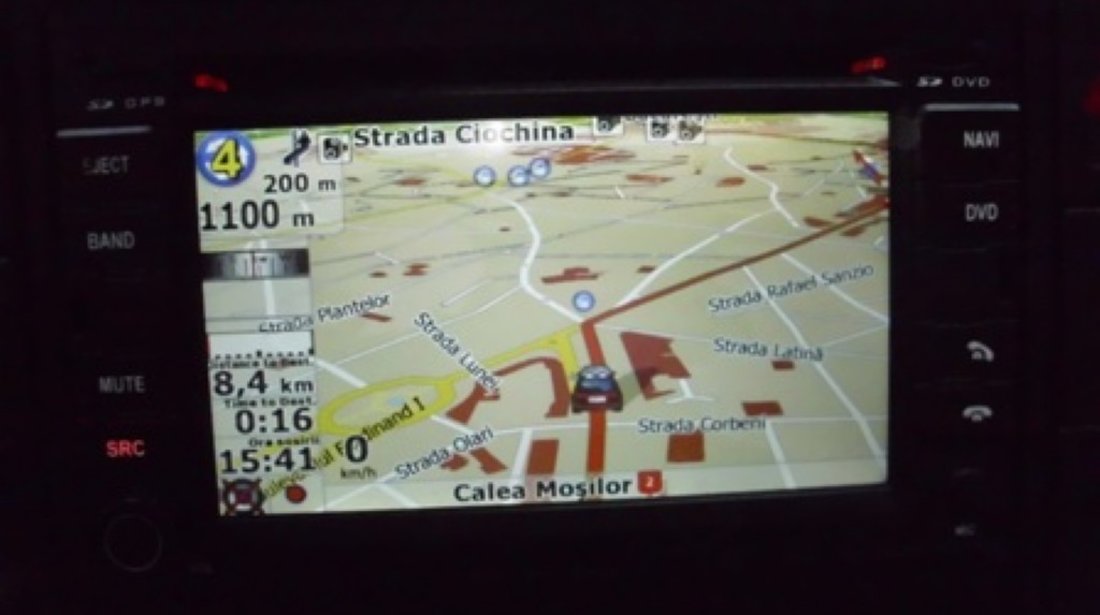 NAVIGATIE ANDROID DEDICATA SKODA SUPERB I 2001-2008  WITSON W2-M016 MIRRORLINK WIFI WAZE