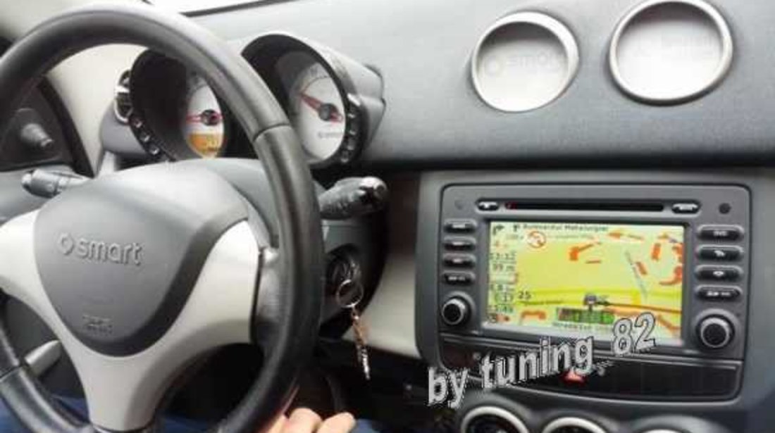 NAVIGATIE ANDROID DEDICATA SMART ForFour Fortwo EDOTEC EDT-M087 PLATFORMA S160 PROCESOR QUADCORE16GB