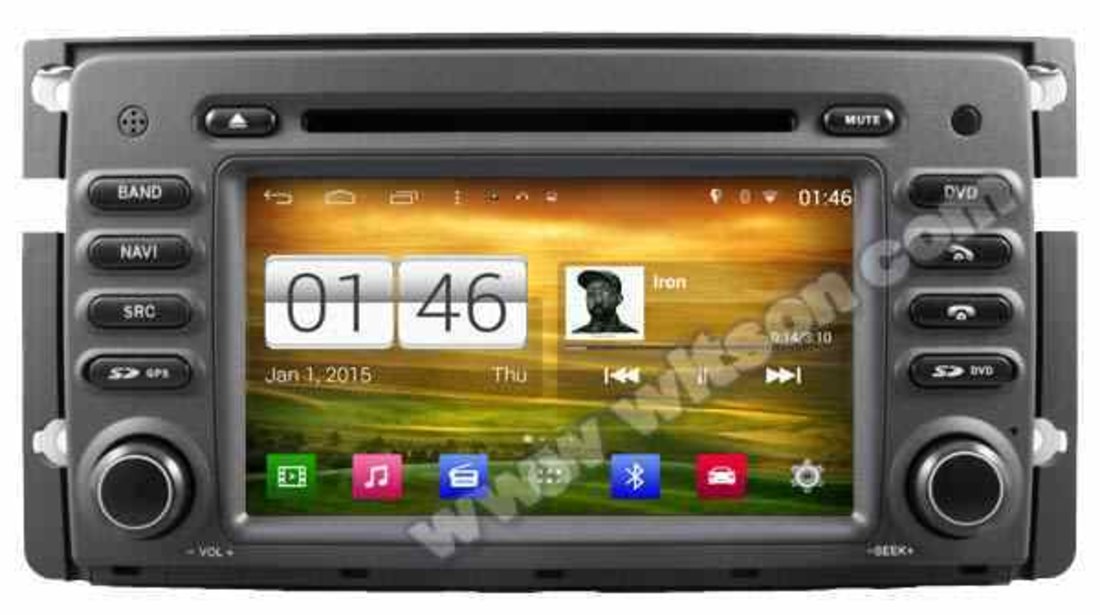 NAVIGATIE ANDROID DEDICATA SMART ForFour Fortwo EDOTEC EDT-M087 PLATFORMA S160 PROCESOR QUADCORE16GB