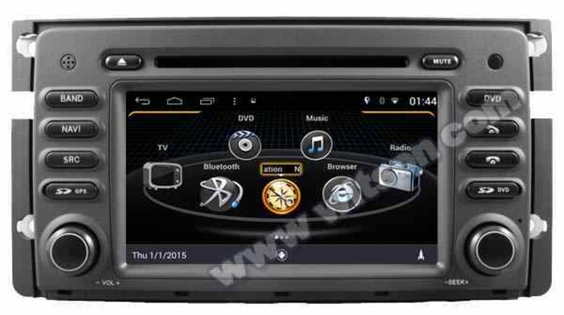 NAVIGATIE ANDROID DEDICATA SMART ForFour Fortwo EDOTEC EDT-M087 PLATFORMA S160 PROCESOR QUADCORE16GB