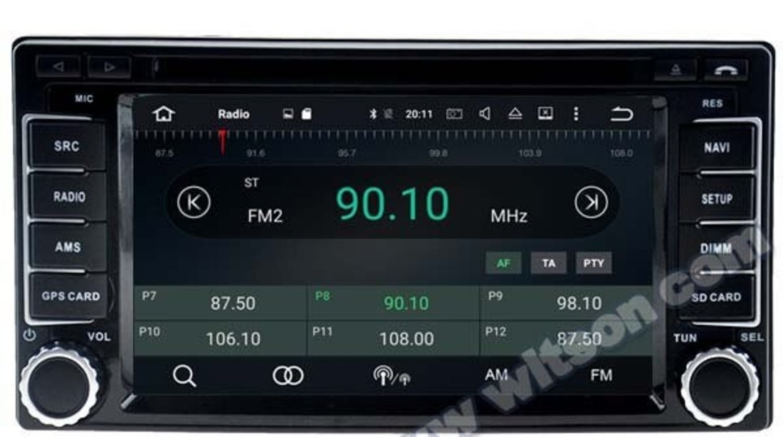 NAVIGATIE ANDROID DEDICATA SUBARU FORESTER IMPREZA XV WITSON W2-B5504 OCTA-CORE 32GB 2G RAM GPS WAZE