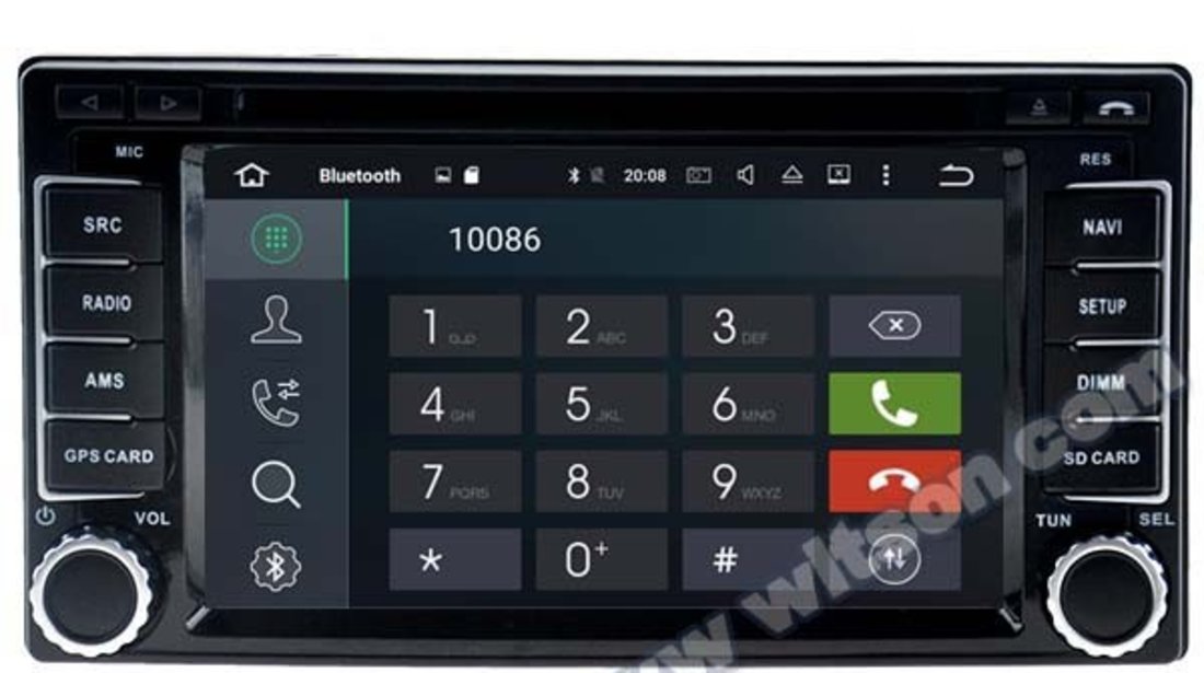 NAVIGATIE ANDROID DEDICATA SUBARU FORESTER IMPREZA XV WITSON W2-B5504 OCTA-CORE 32GB 2G RAM GPS WAZE