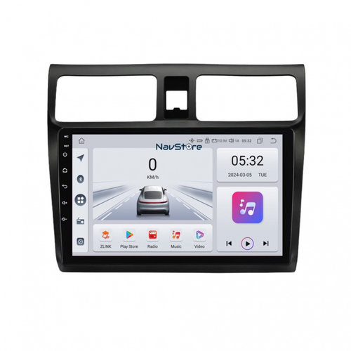 Navigatie Android Dedicata Suzuki Swift (2003-2010), 10Inch, 4Gb Ram, 64Gb Stocare, Bluetooth, WiFi,...