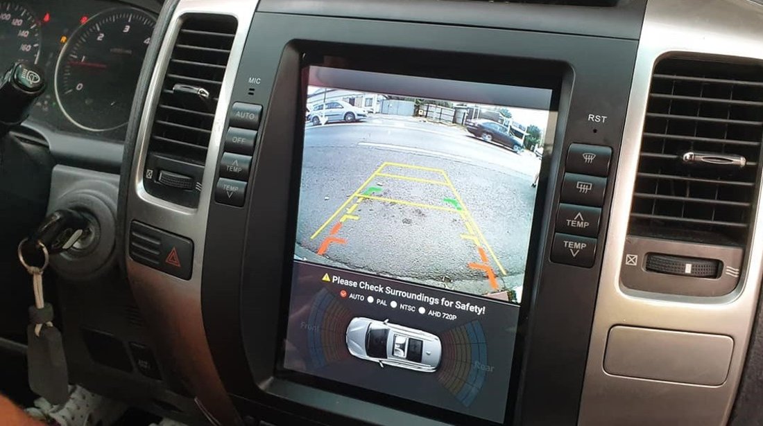 NAVIGATIE ANDROID DEDICATA TOYOTA LAND CRUISER PRADO J120 10.4'' TESLA STYLE EDT-T456-6Core