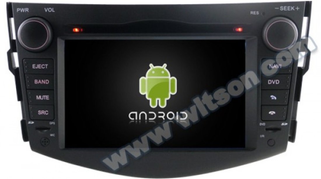 NAVIGATIE ANDROID DEDICATA TOYOTA RAV4 2006-2012 WITSON W2-M018 S160 INTERNET 3G WIFI DVD GPS WAZE