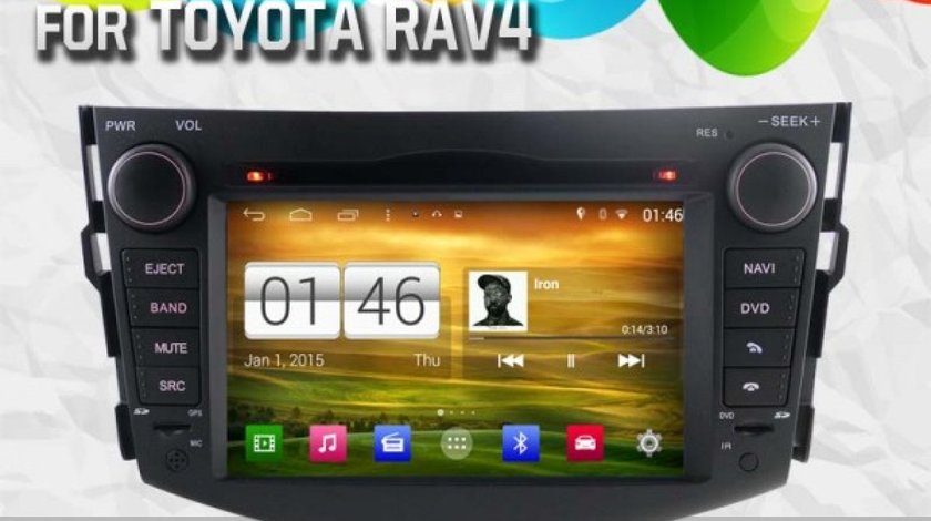 NAVIGATIE ANDROID DEDICATA TOYOTA RAV4 2006-2012 WITSON W2-M018 S160 INTERNET 3G WIFI DVD GPS WAZE