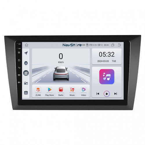 Navigatie Android Dedicata Volkswagen Golf 6 (2009 - 2013), 9 Inch, 4Gb Ram, 64Gb stocare, Bluetooth...
