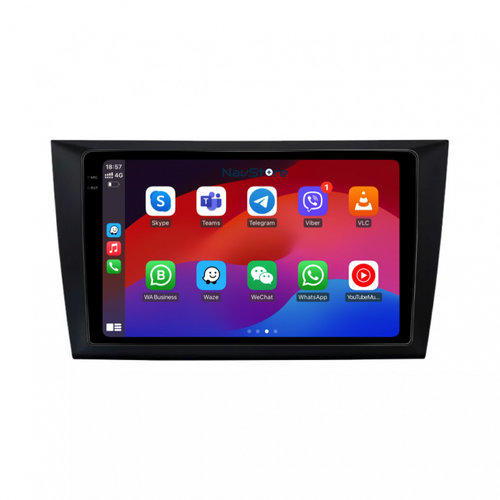 Navigatie Android Dedicata Volkswagen Golf 6 (2009 - 2013), Display 2K, 8Gb Ram, 256Gb stocare, Blue...