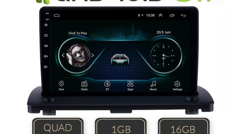 NAVIGATIE ANDROID DEDICATA VOLVO XC90 ECRAN 8'' CAPACITIV INTERNET WIFI 16 GB DVR CARKIT BLUETOOTH