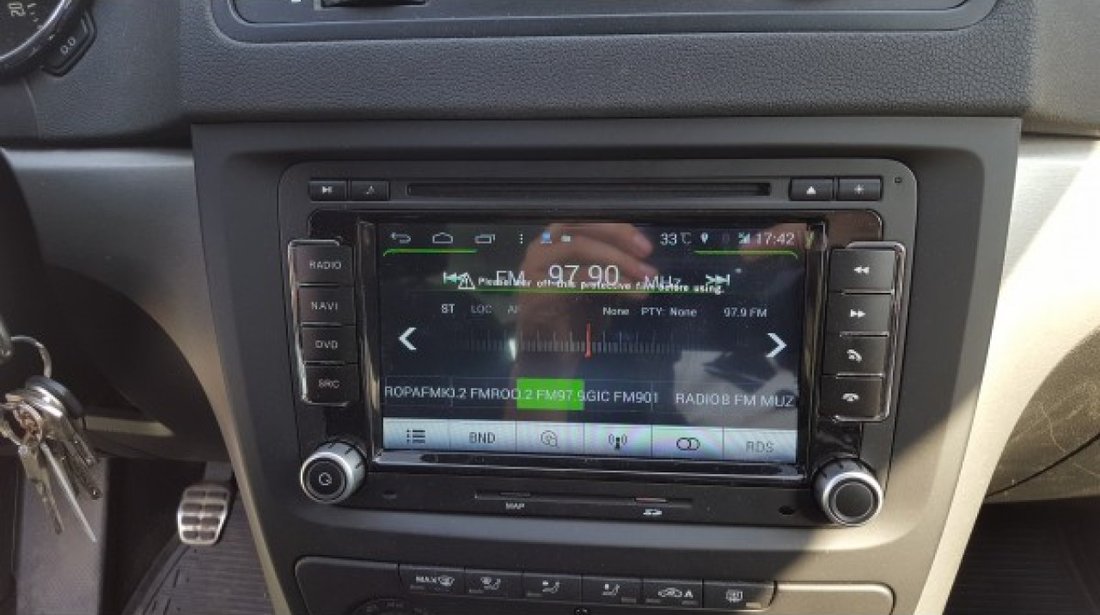 NAVIGATIE ANDROID DEDICATA VW AMAROK MODEL WITSON W2-M305 CU PLATFORMA S160 PROCESOR QUAD CORE