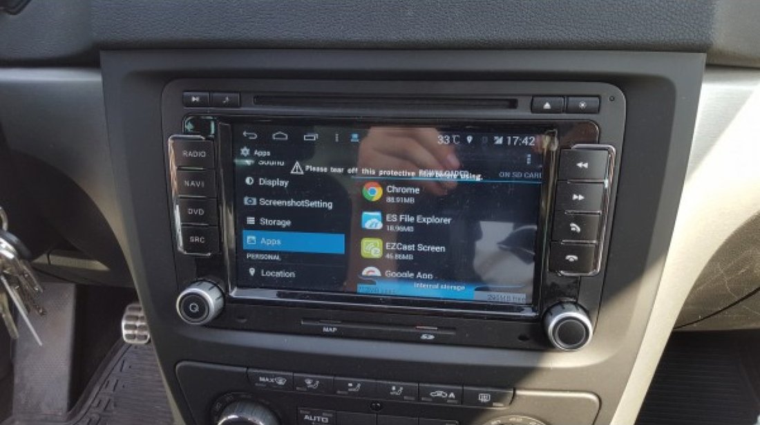 NAVIGATIE ANDROID DEDICATA VW AMAROK MODEL WITSON W2-M305 CU PLATFORMA S160 PROCESOR QUAD CORE