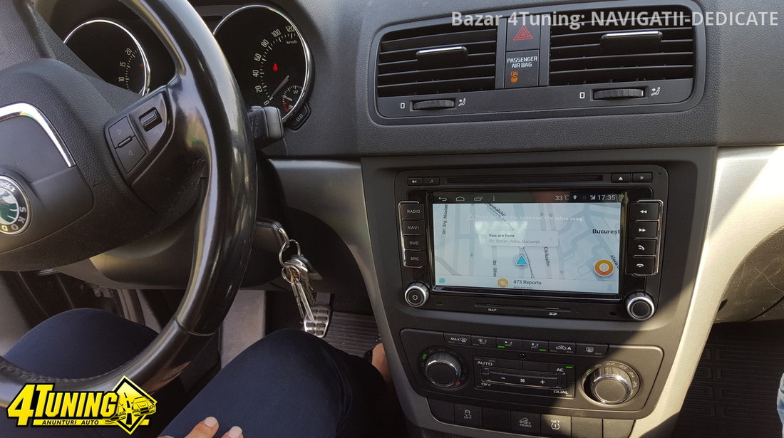 NAVIGATIE ANDROID DEDICATA VW Beetle 2012 WITSON W2-M305 PLATFORMA S160 QUADCORE 16GB 3G WIFI WAZE