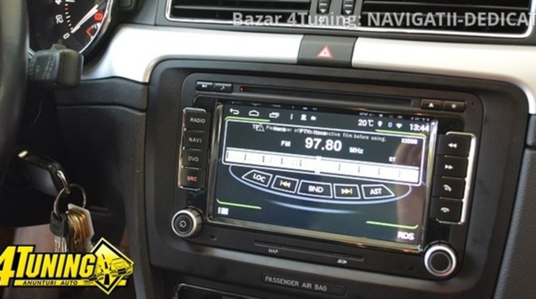 NAVIGATIE ANDROID DEDICATA VW Caddy EDT-M305 PLATFORMA S160 GPS 3G WIFI WAZE MIRRORLINK