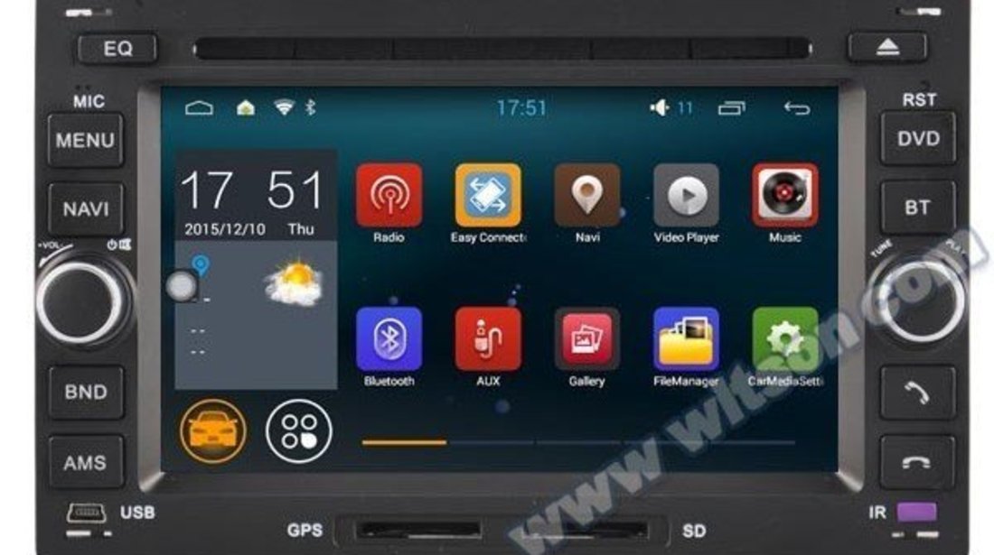 NAVIGATIE ANDROID DEDICATA VW GOLF 4 W2-F9245V INTERNET WIFI PROCESOR CORTEX A9