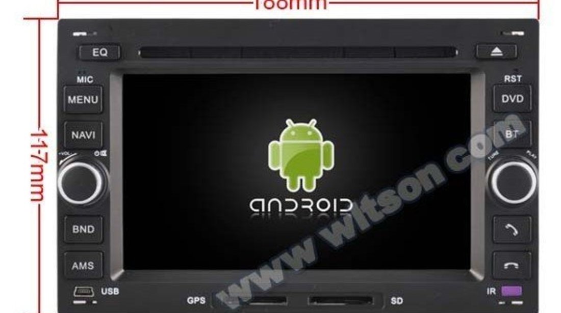 NAVIGATIE ANDROID DEDICATA VW GOLF 4 W2-F9245V INTERNET WIFI PROCESOR CORTEX A9